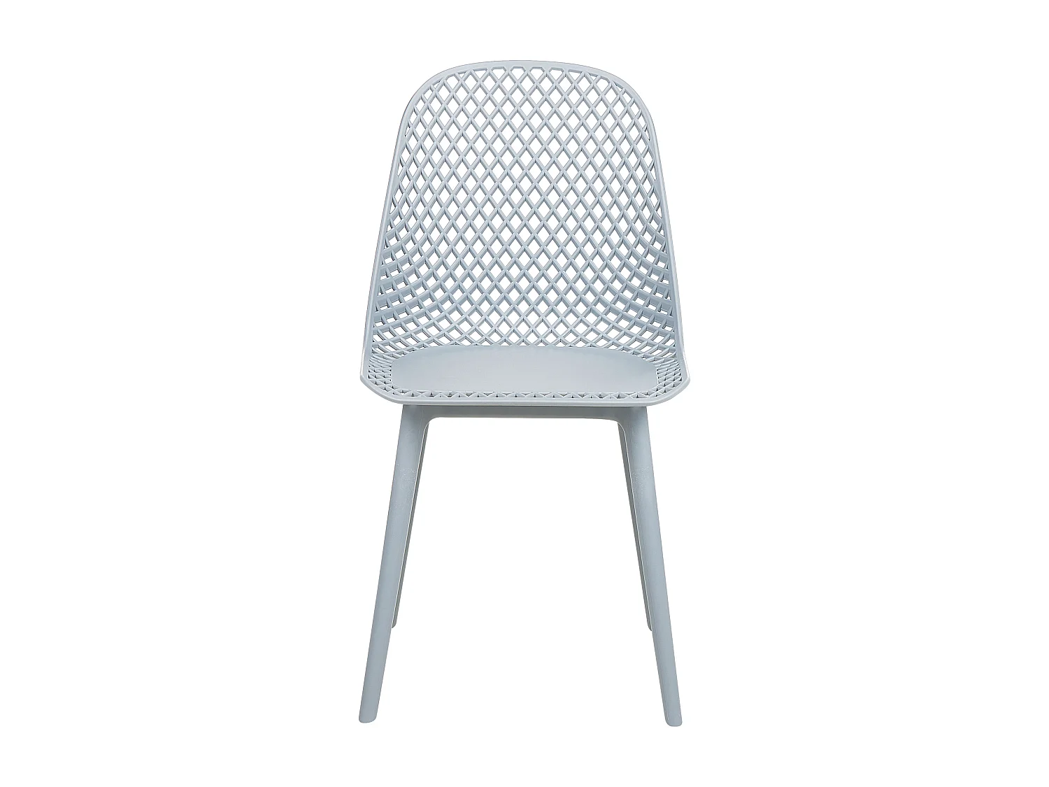 Set di 4 sedie da pranzo EMORY Azzurro