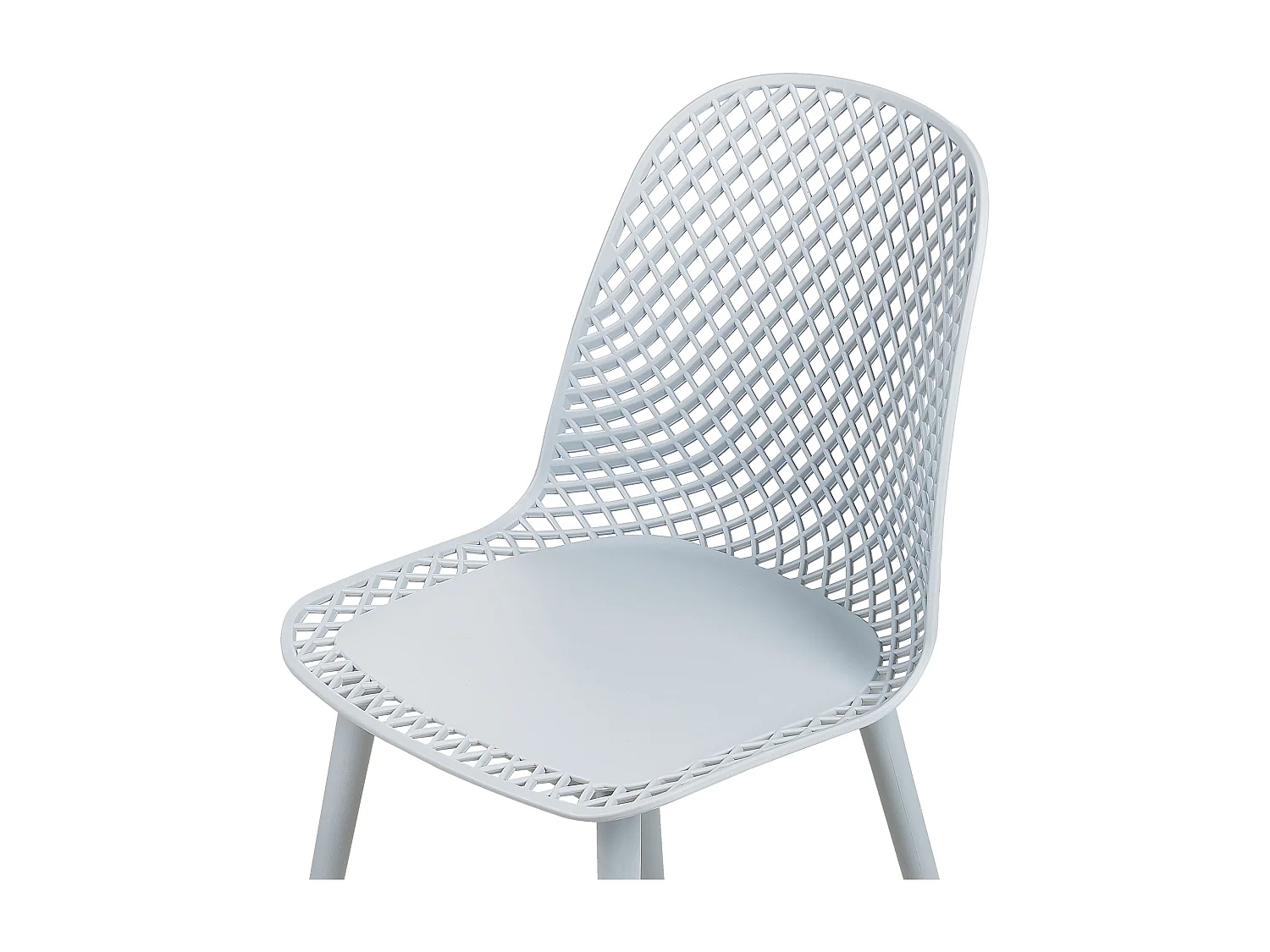 Set di 4 sedie da pranzo EMORY Azzurro