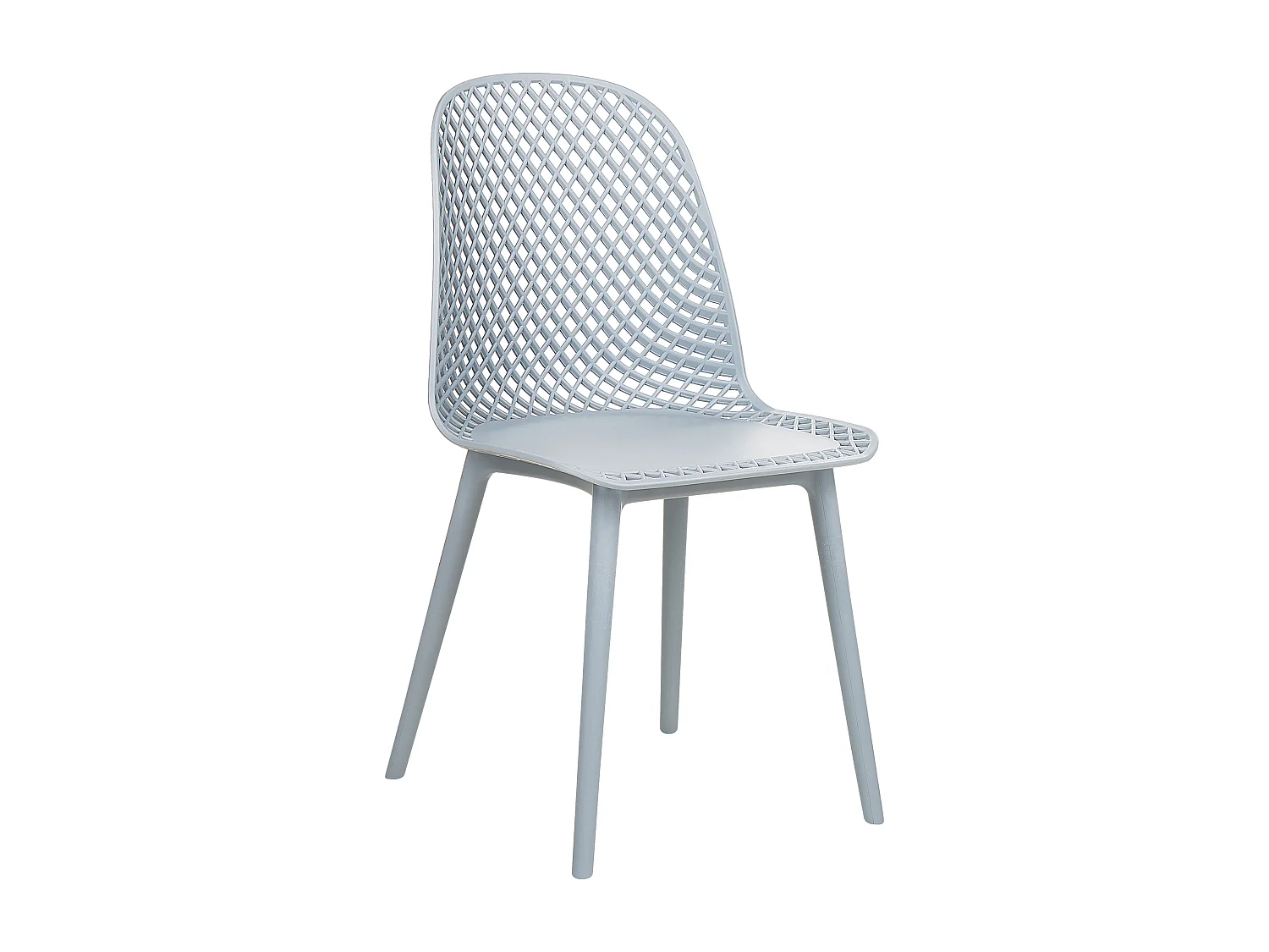 Set di 4 sedie da pranzo EMORY Azzurro