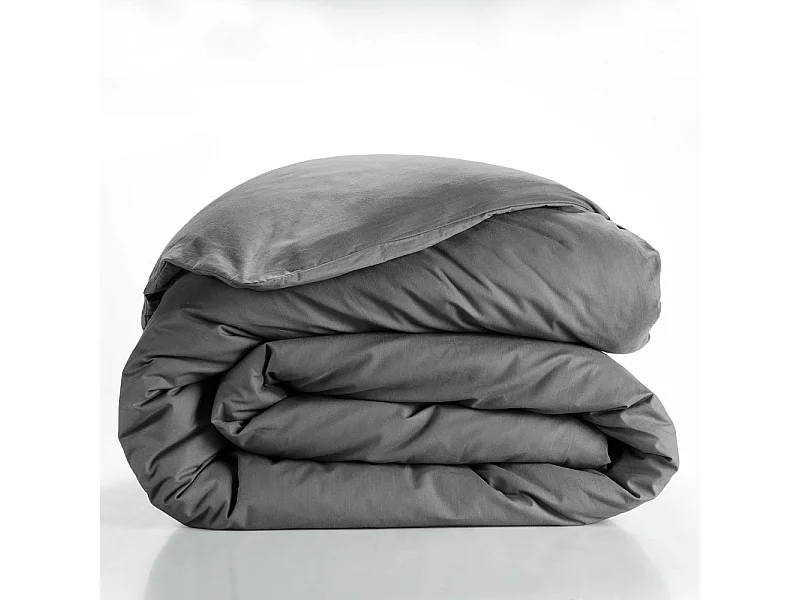 Housse de Couette "Lina" 240x260cm Anthracite