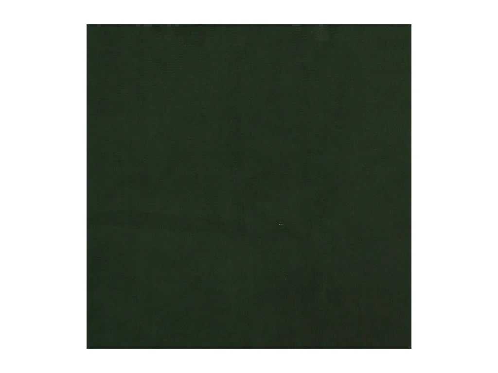 Sillón orejero y taburete de terciopelo verde oscuro