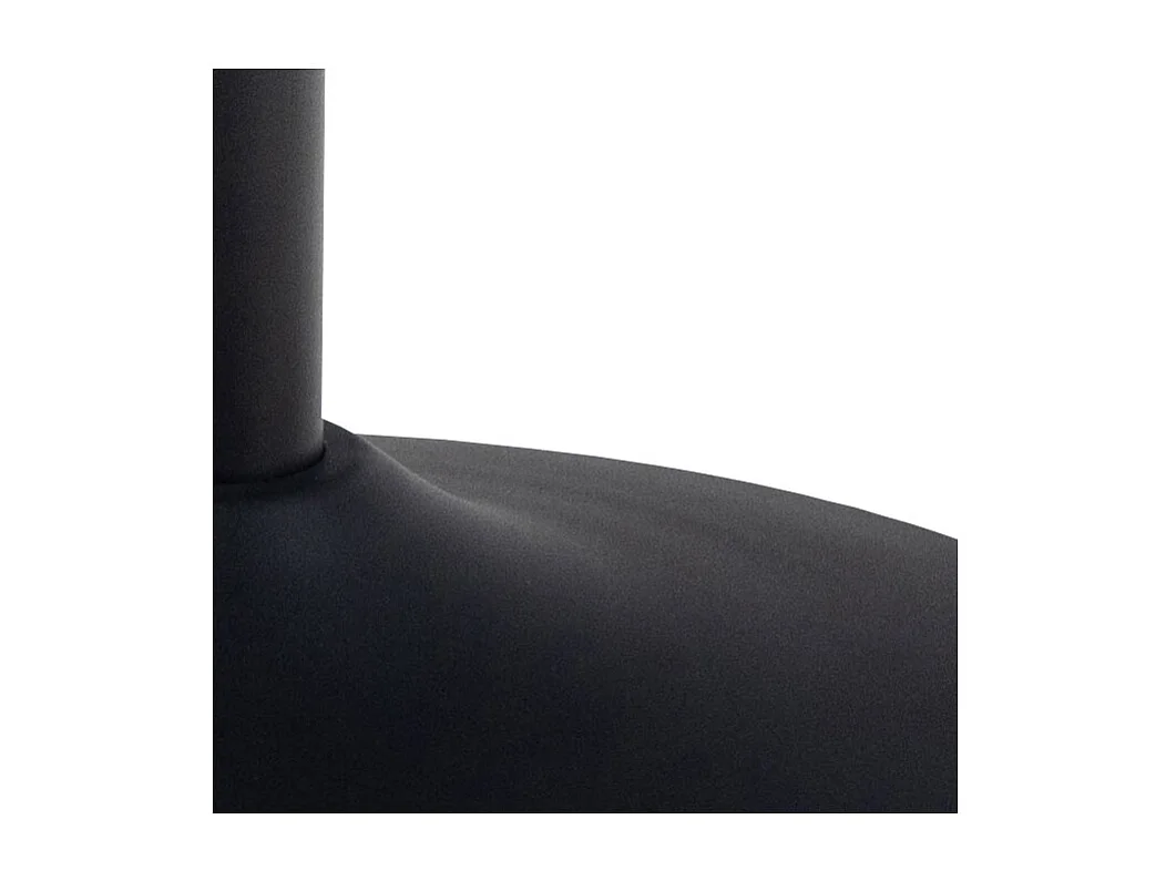 Malta table de bar noir.