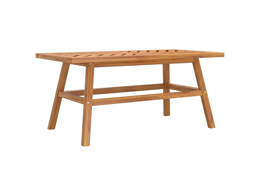 2-tlg. Garten-Lounge-Set Massivholz Akazie