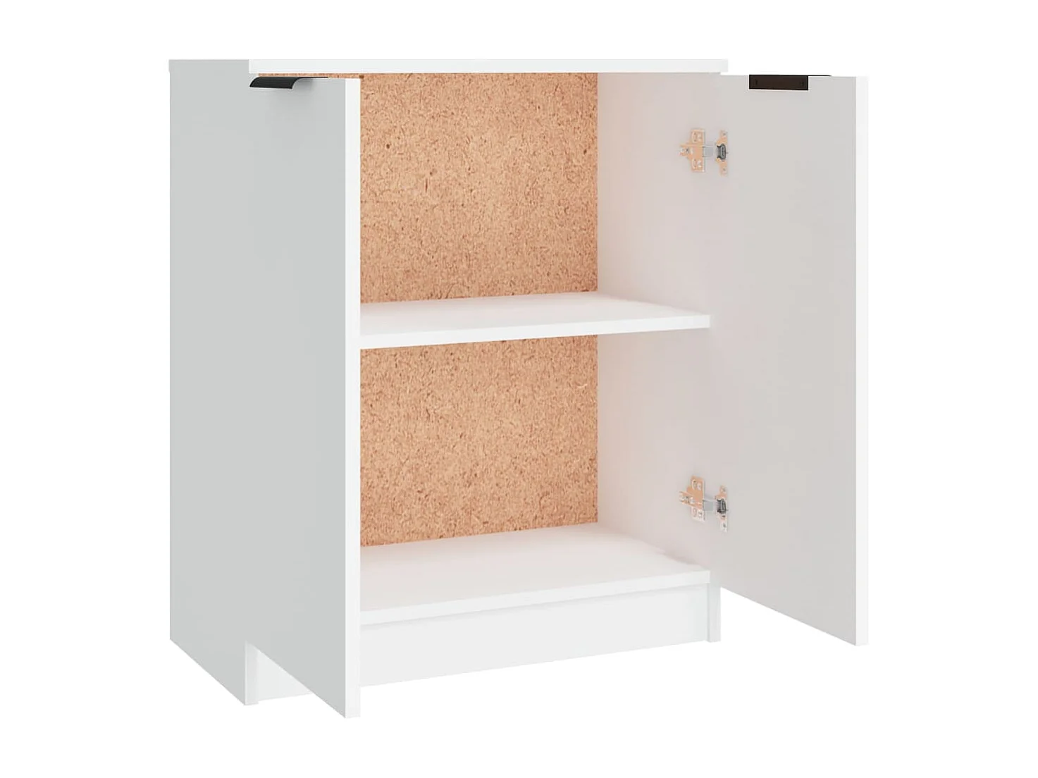 Buffets 3 pcs Blanc Bois d'ingénierie