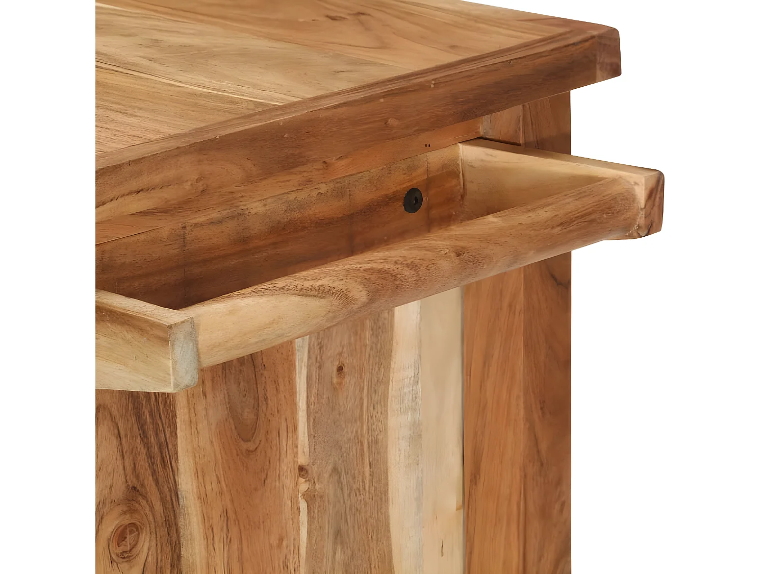 Chariot de cuisine 80x45x91 cm Bois d'acacia massif