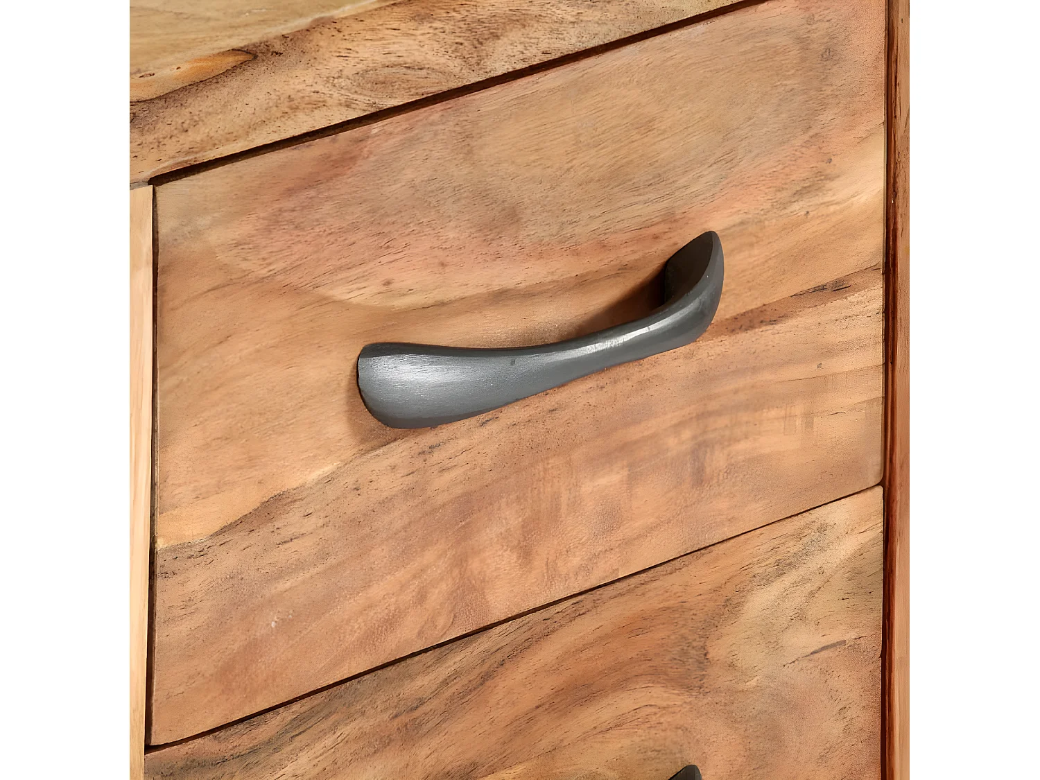 Chariot de cuisine 80x45x91 cm Bois d'acacia massif