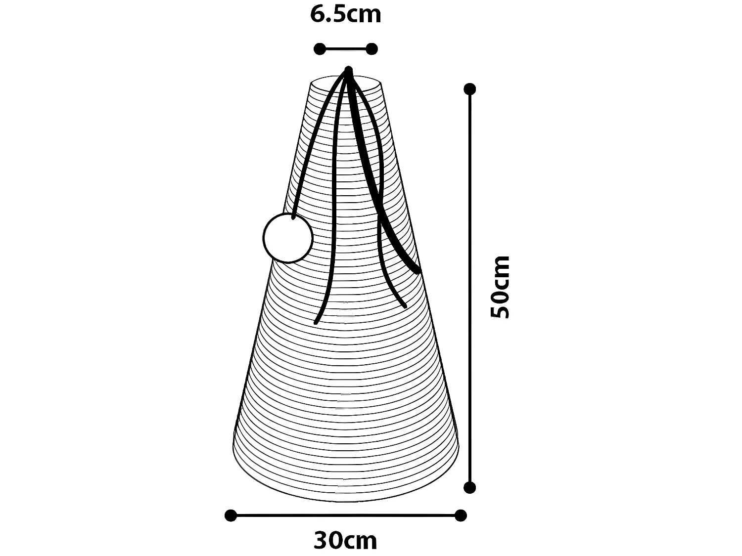 Dôme griffoir pour chats 30 x 50 cm Herbier marin