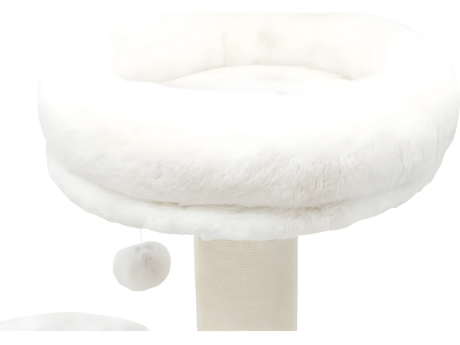 Griffoir pour chats Nelli Blanc et taupe