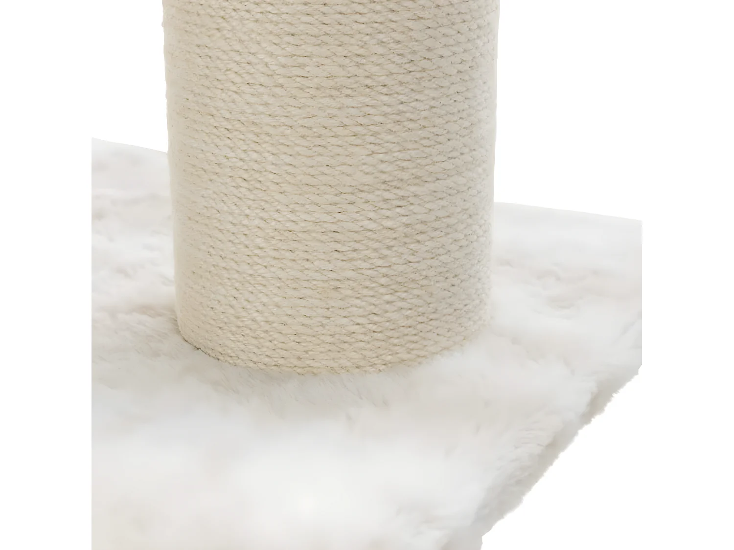 Griffoir pour chats Nelli Blanc et taupe