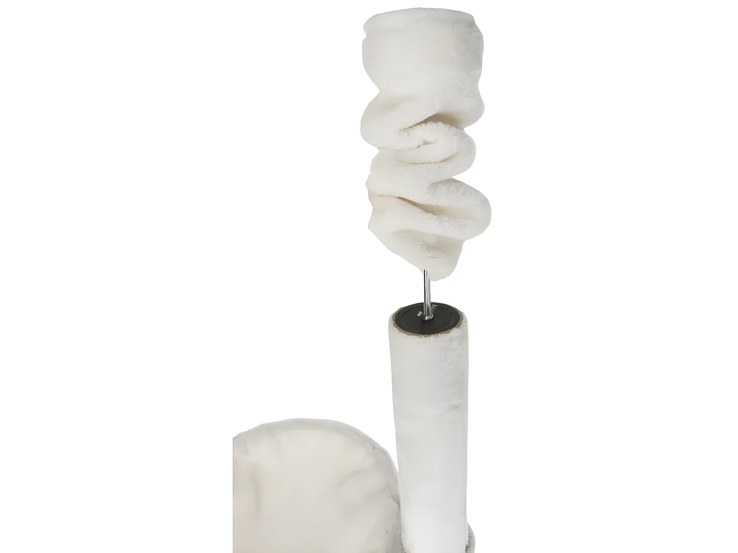 Katzenkratzbaum Aurelio 220 - 225 cm Weiß Braun