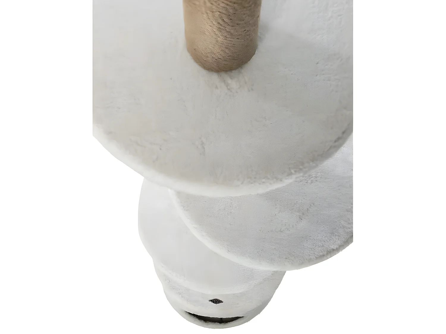 Katzenkratzbaum Aurelio 220 - 225 cm Weiß Braun