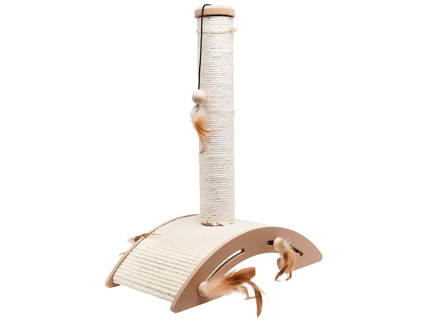 Griffoir pour chats Ella Beige 52 cm 560147