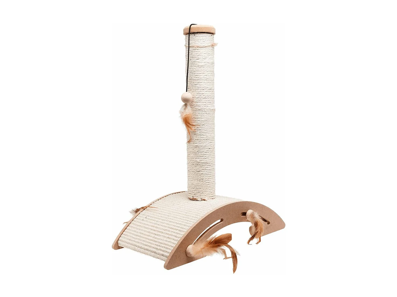 Griffoir pour chats Ella Beige 52 cm 560147