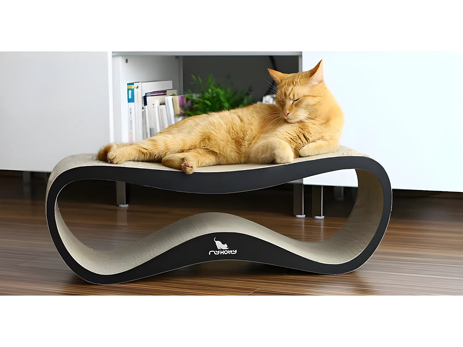Griffoir pour chats LUI 75 x 25 x 25 cm Noir 3083
