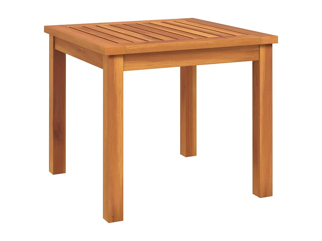 Table basse 40x40x36 cm bois d'acacia massif