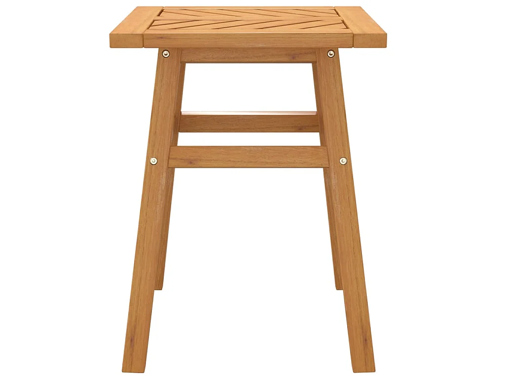 Table d'appoint 45x45x60 cm bois massif d'acacia