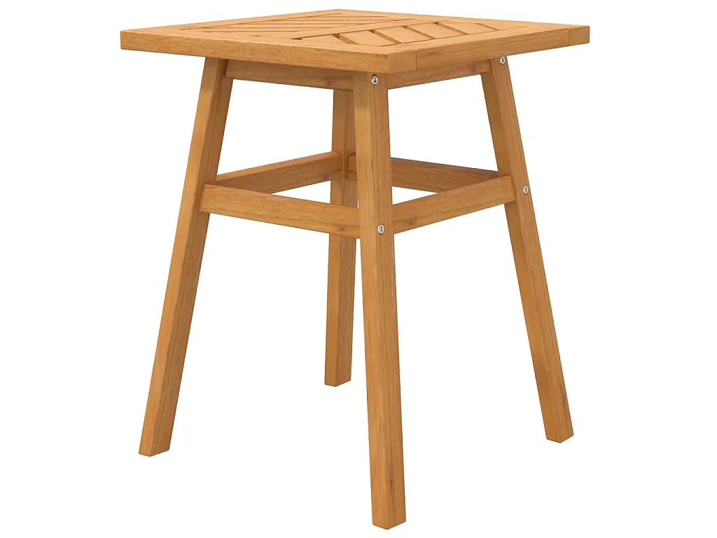 Table d'appoint 45x45x60 cm bois massif d'acacia