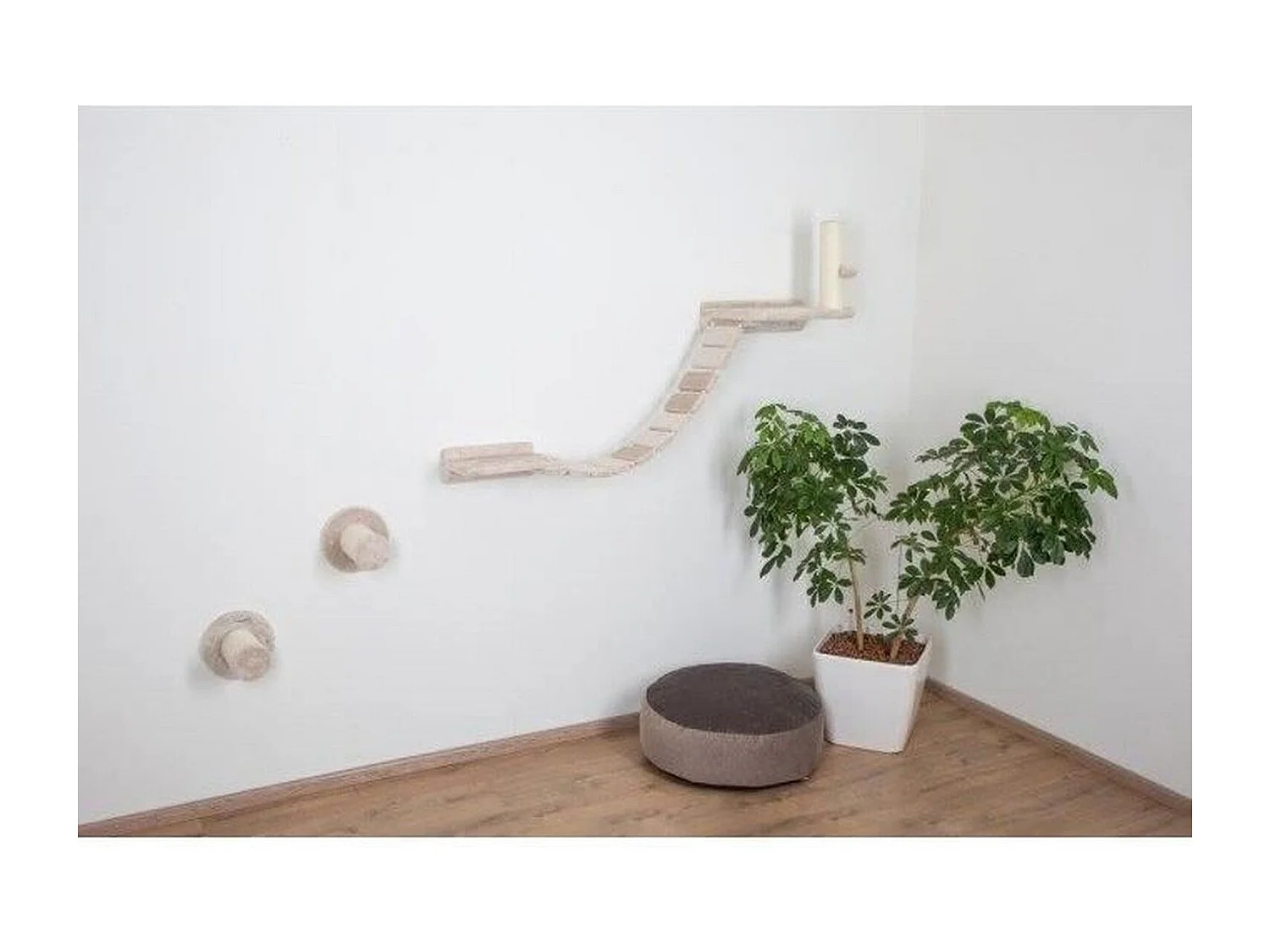 Mur d'escalade pour chats Matterhorn Bois Beige
