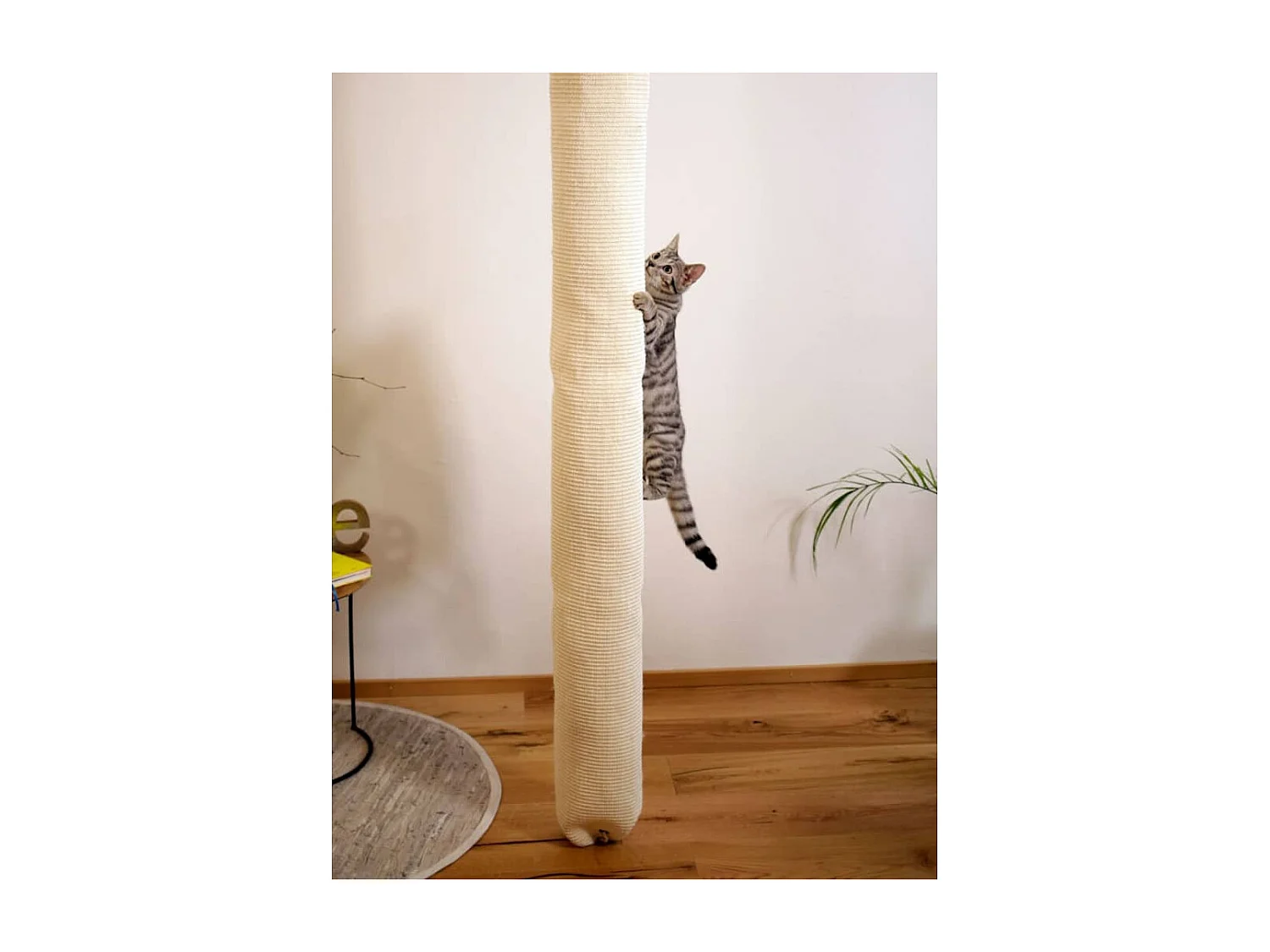 Sac d'escalade pour chat 240 cm Beige
