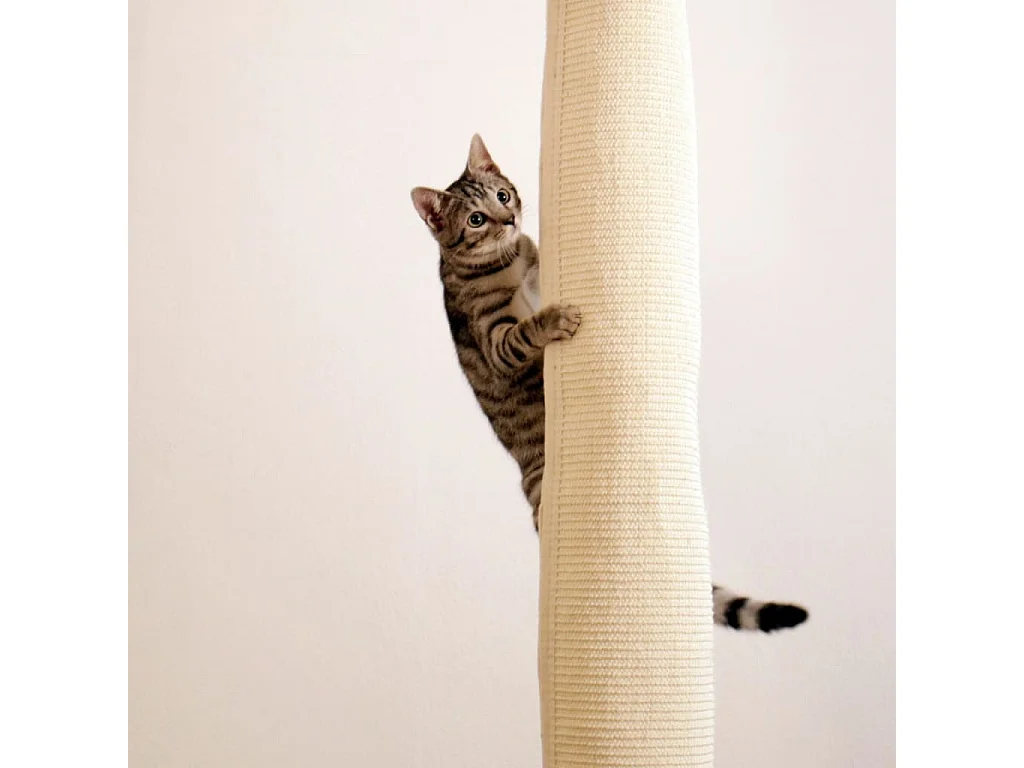 Sac d'escalade pour chat 240 cm Beige