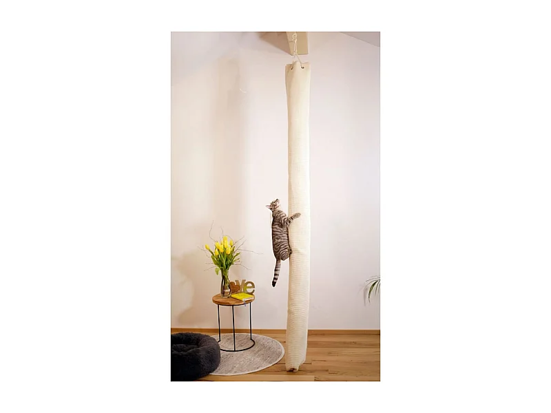 Klettersack für Katzen 240 cm Beige