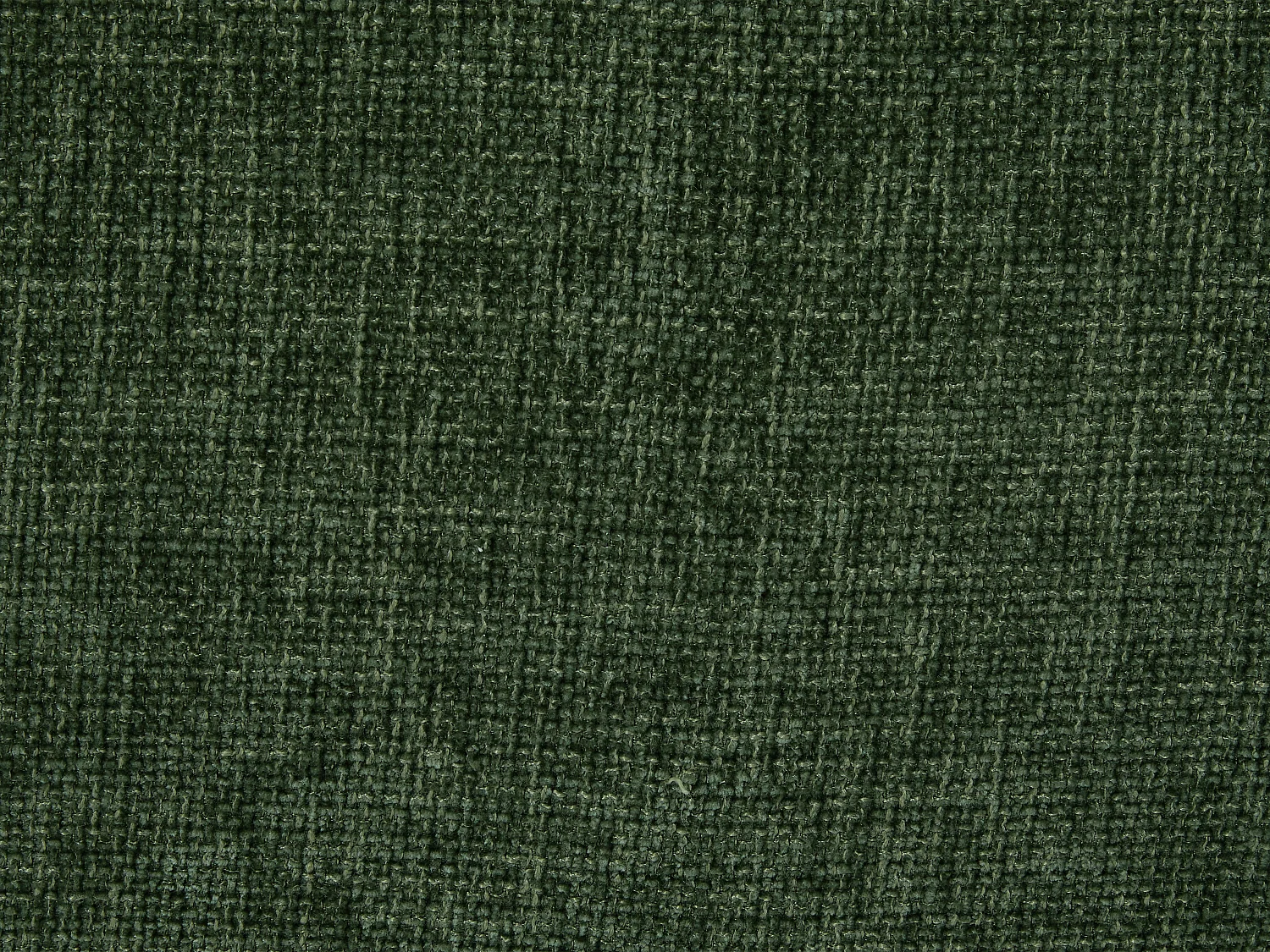 Höger vinkelformsad soffa i texturerat grönt tyg ROCALTA