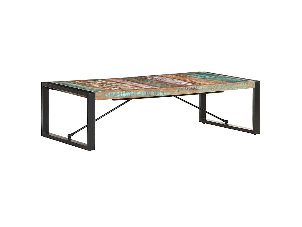 Salontafel 140x70x40 cm massief gerecycled hout