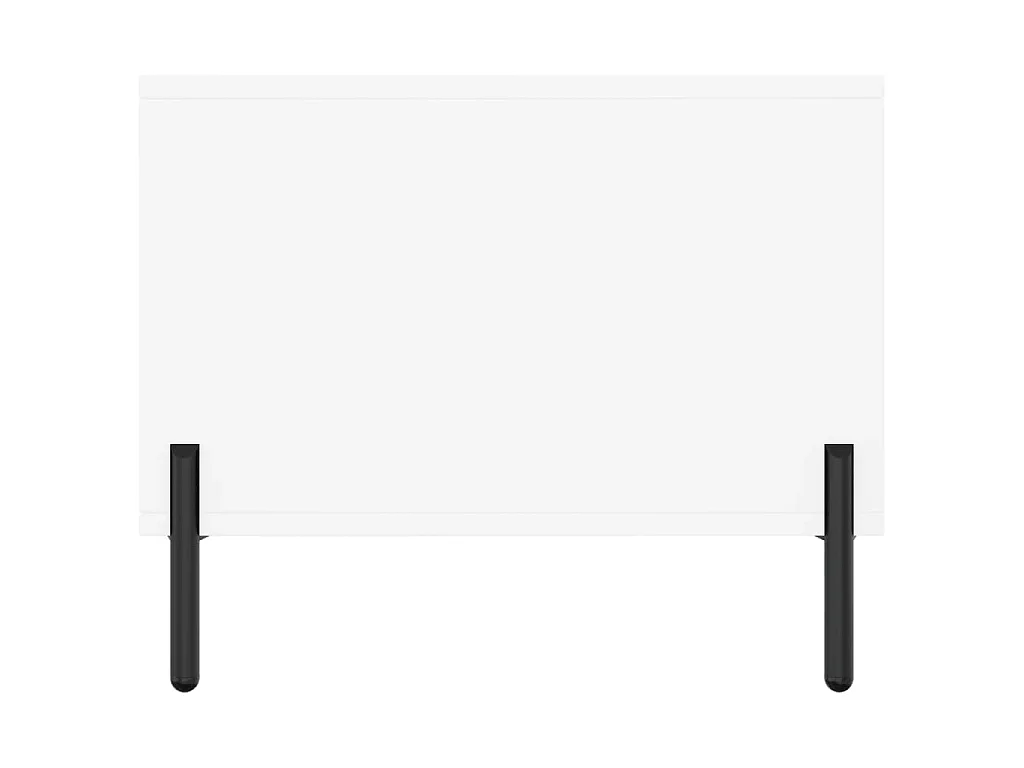 Salontafel 90x50x40 cm bewerkt hout wit