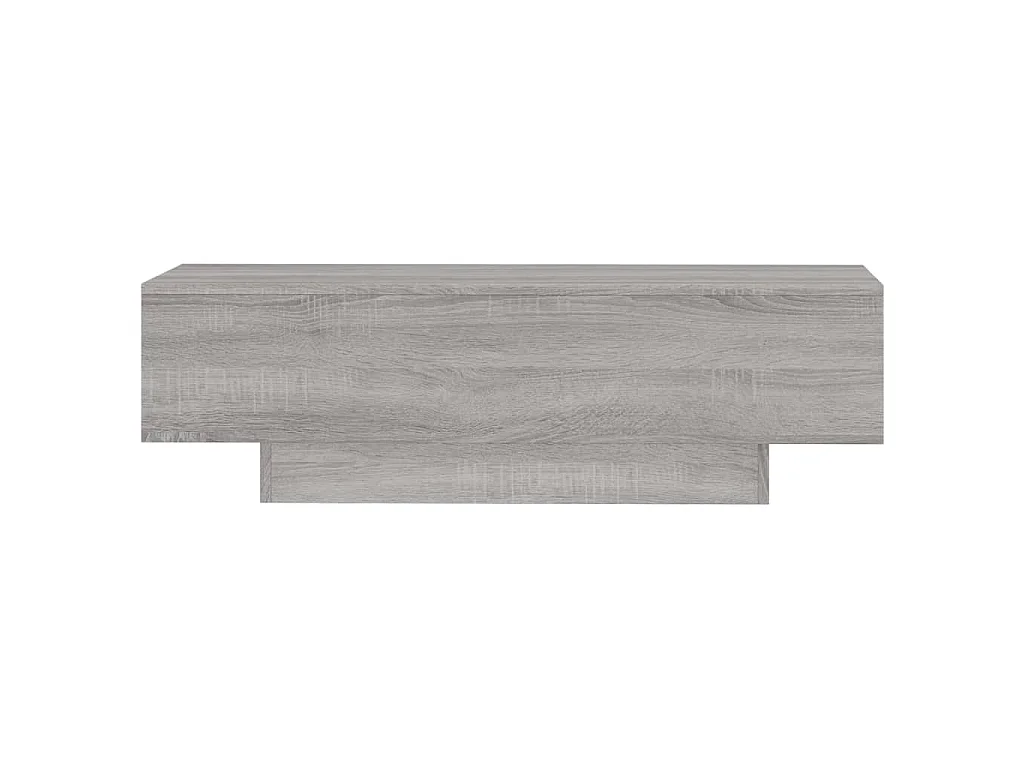 Mesa de centro 100x49,5x31 cm derivados de madeira cinza sonoma