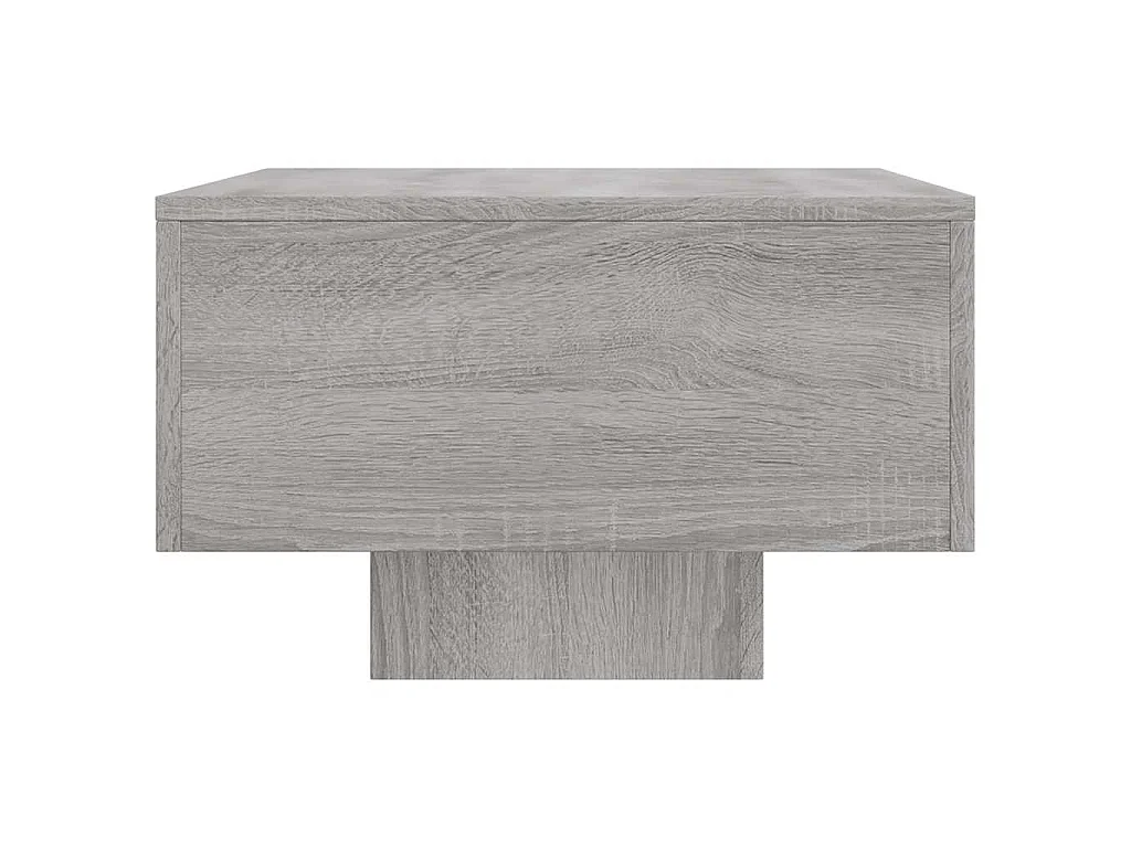 Mesa de centro 100x49,5x31 cm derivados de madeira cinza sonoma