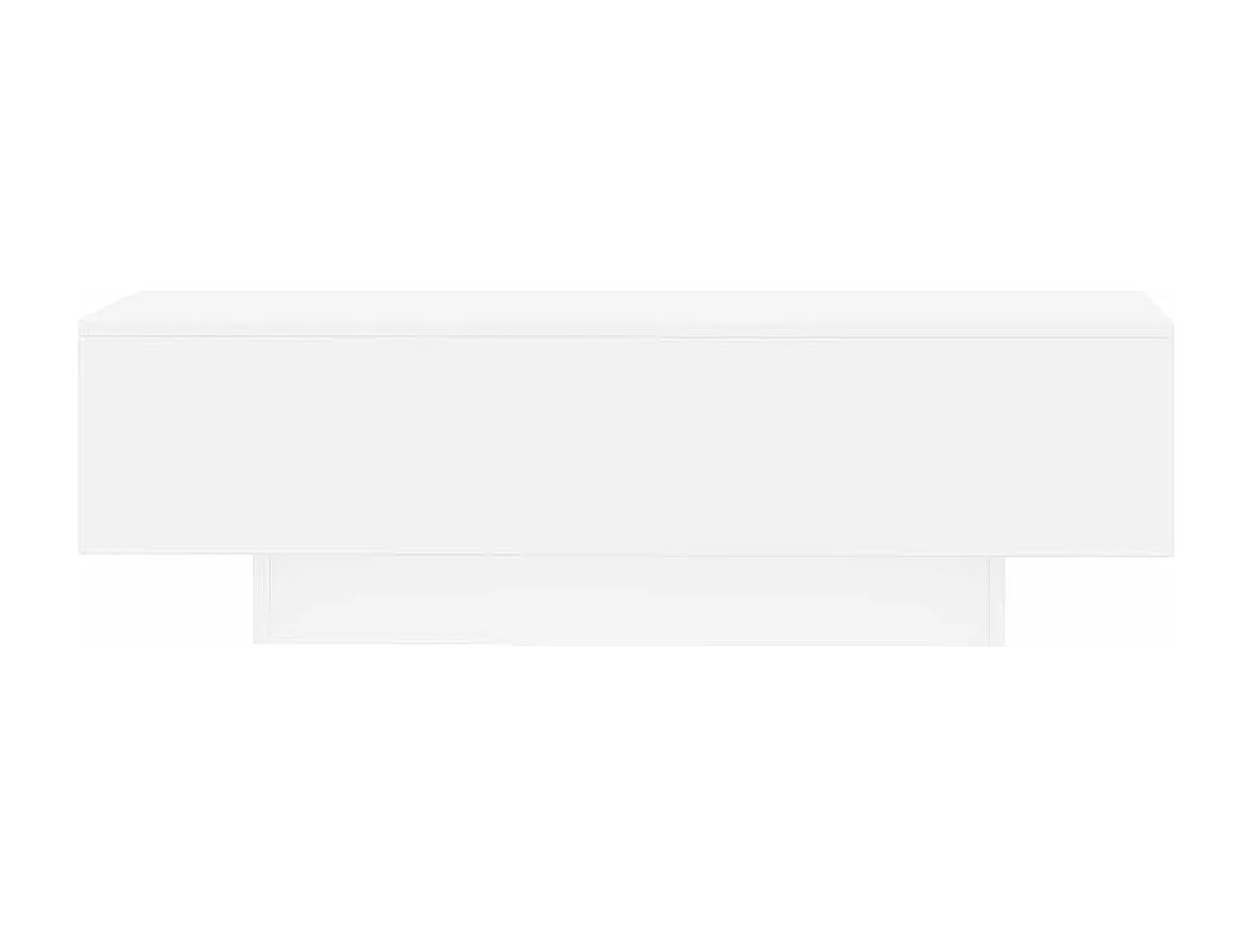 Couchtisch Weiß 100x49,5x31 cm Holzwerkstoff