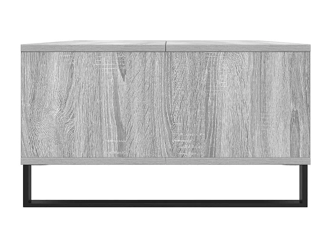 Table basse sonoma gris 104x60x35 cm bois d'ingénierie