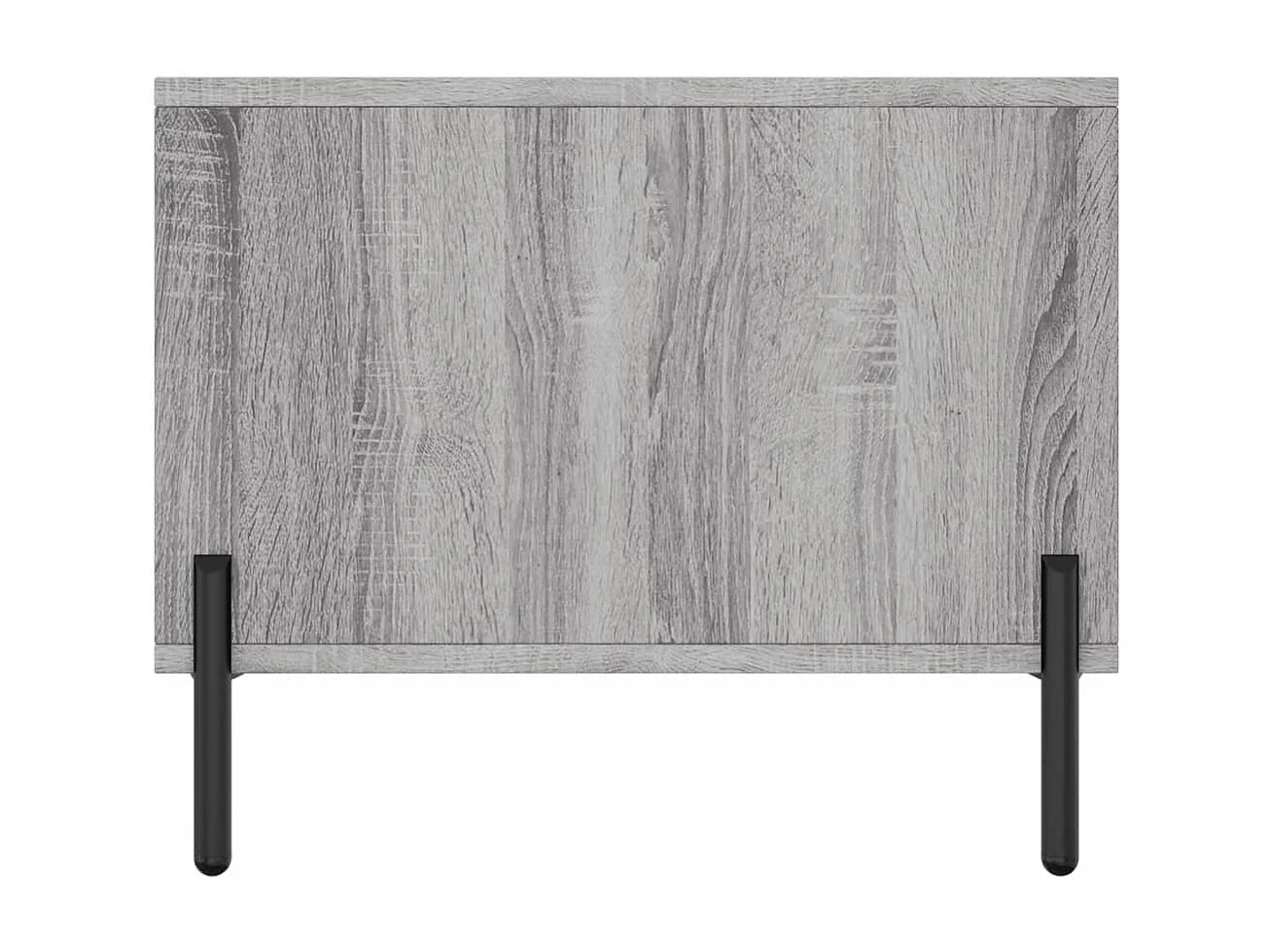 Salontafel 90x50x40 cm bewerkt hout grijs sonoma eikenkleurig