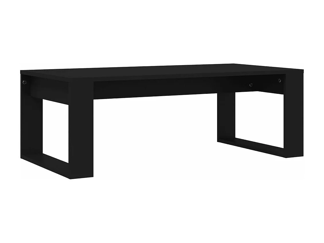 Couchtisch Schwarz 102x50x35 cm Holzwerkstoff