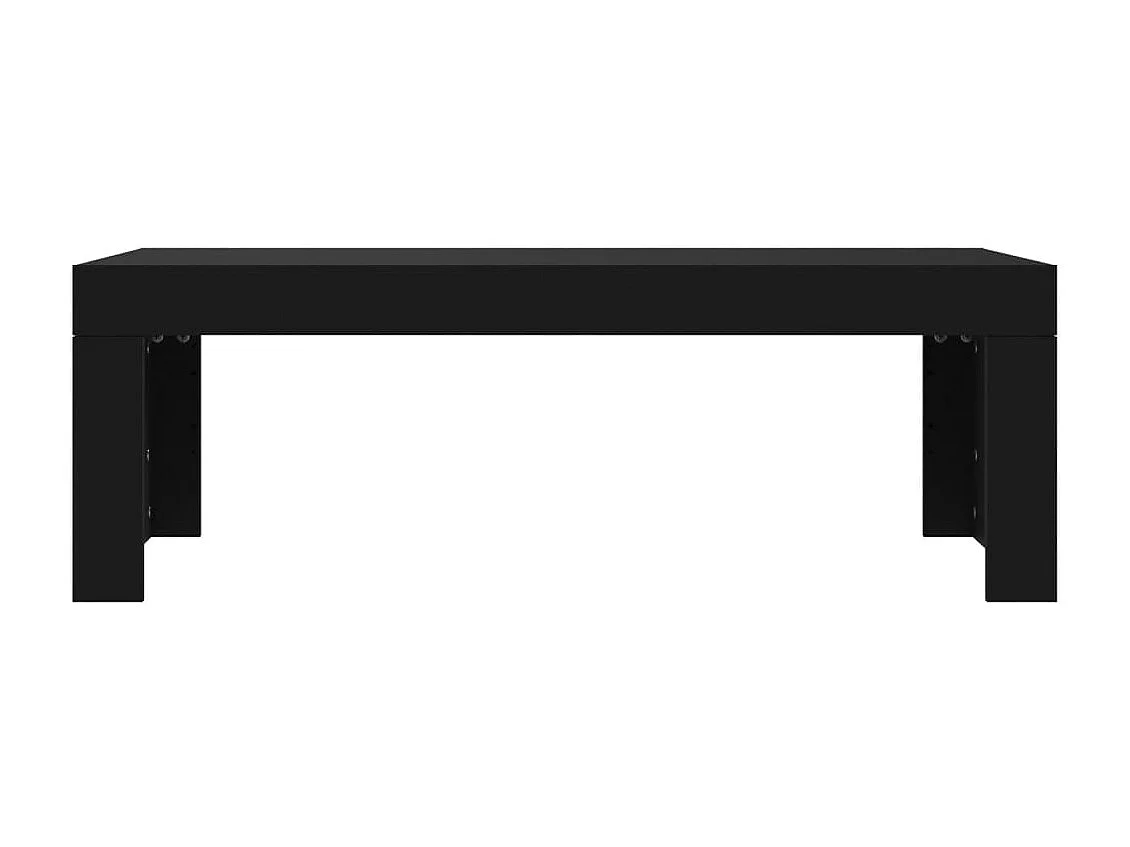 Salontafel 102x50x36 cm bewerkt hout zwart