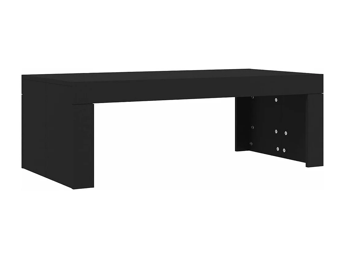 Salontafel 102x50x36 cm bewerkt hout zwart