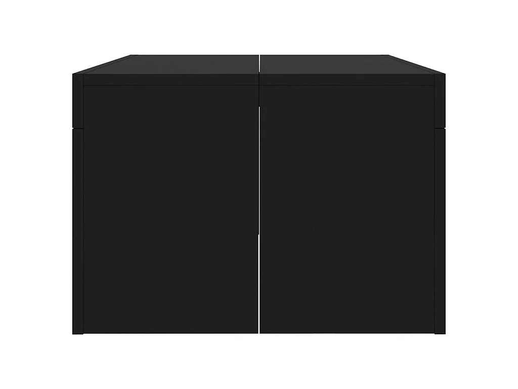 Salontafel 102x50x36 cm bewerkt hout zwart