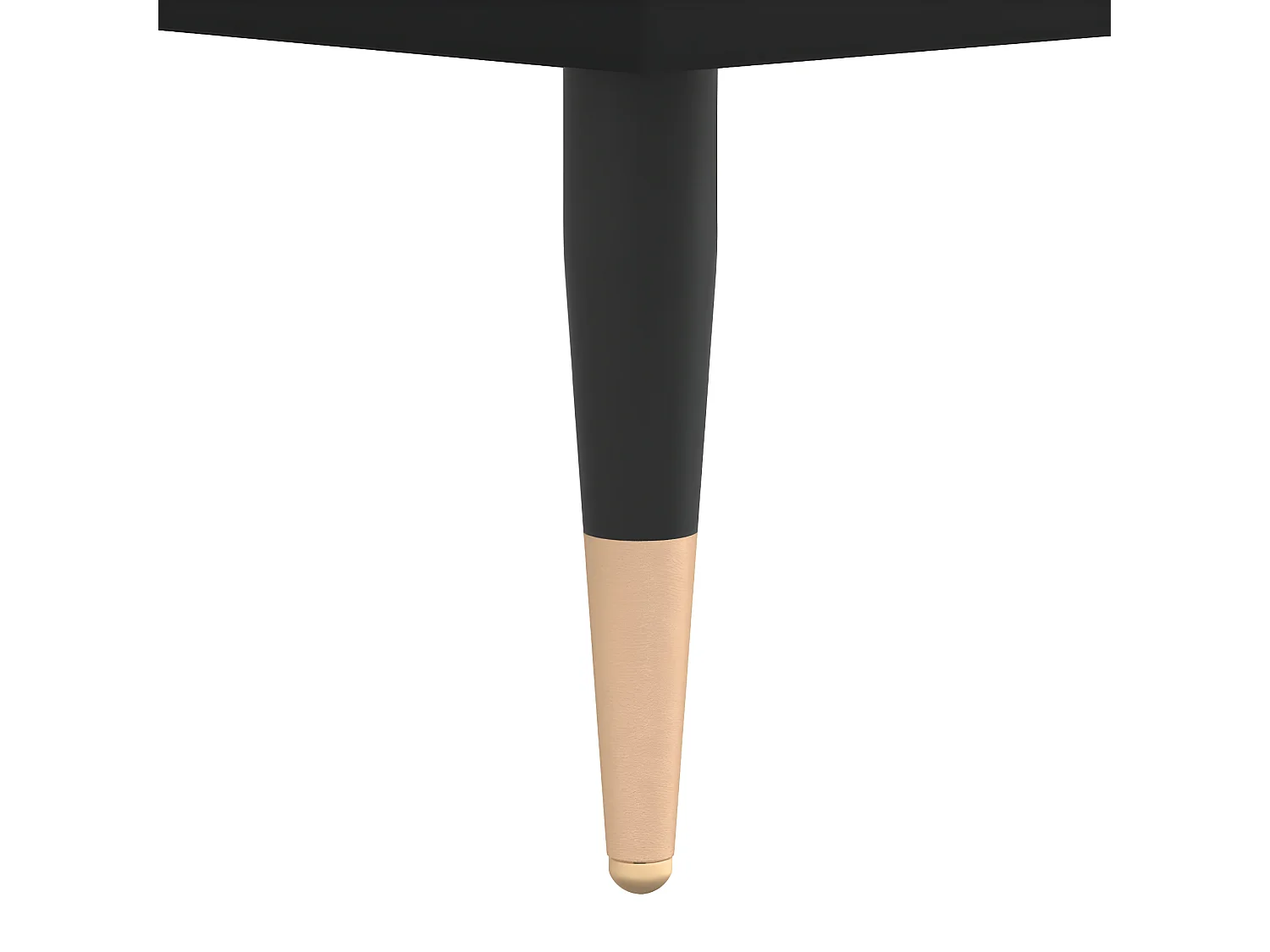 Couchtisch Schwarz 60x60x30 cm Holzwerkstoff