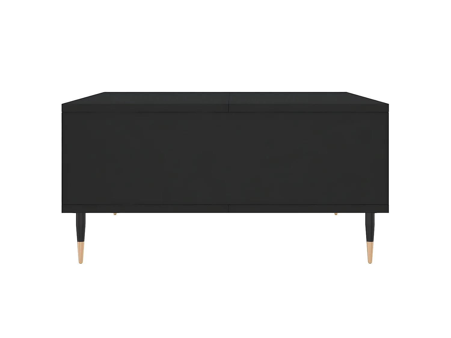 Couchtisch Schwarz 60x60x30 cm Holzwerkstoff