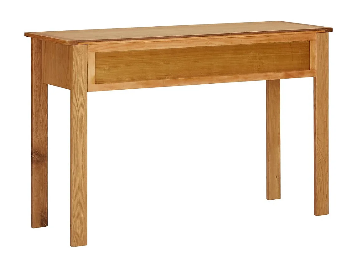 Tavolo da Trucco 110x40x75 cm in Legno Massello di Rovere