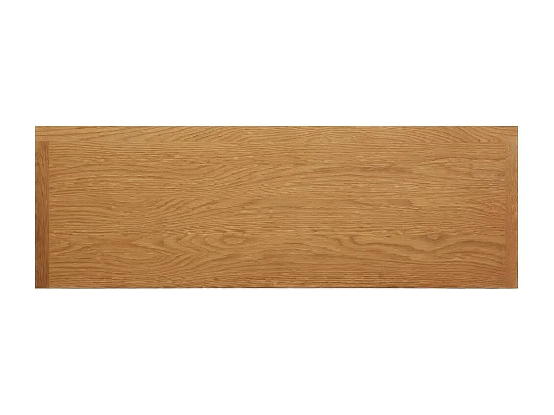 Tavolo da Trucco 110x40x75 cm in Legno Massello di Rovere