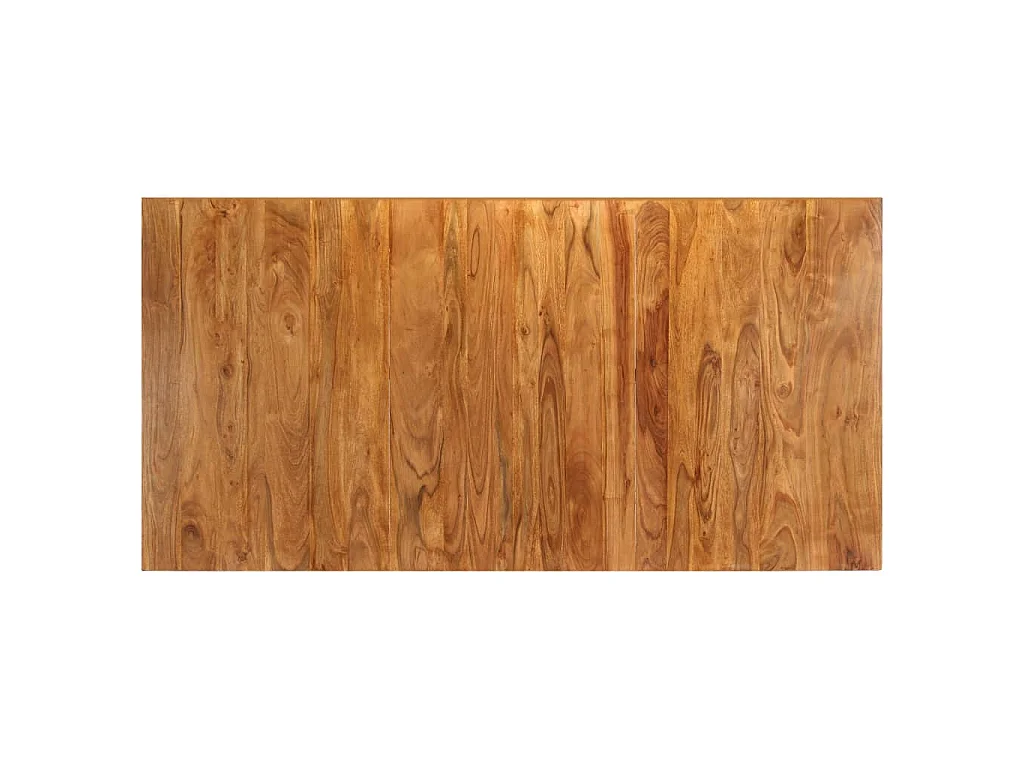 Tavolo da Pranzo 180x90x75 cm in Legno Massello di Acacia