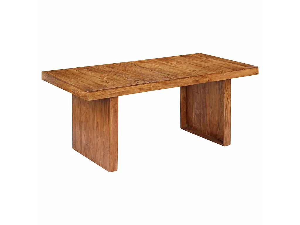 Table de salle à manger 180x90x75 cm Bois solide d'acacia