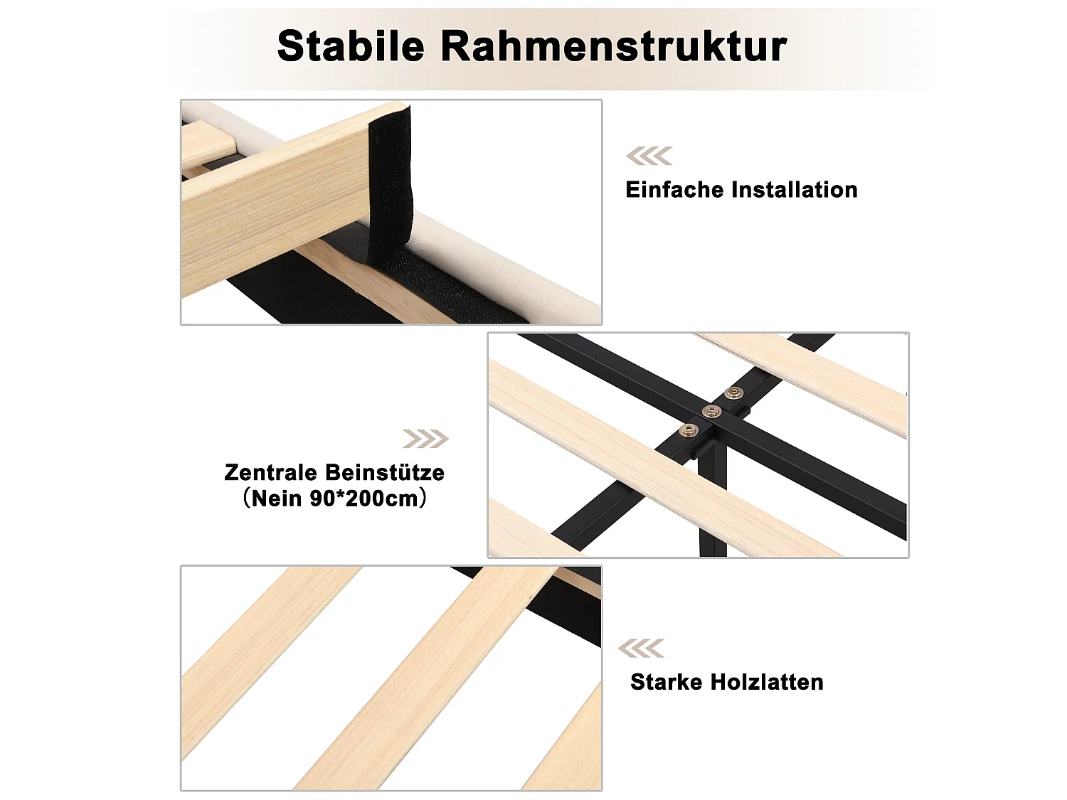 Lit coquillage - 90 x 200 cm - velours - coloris beige + banc coffre + sommier à lattes