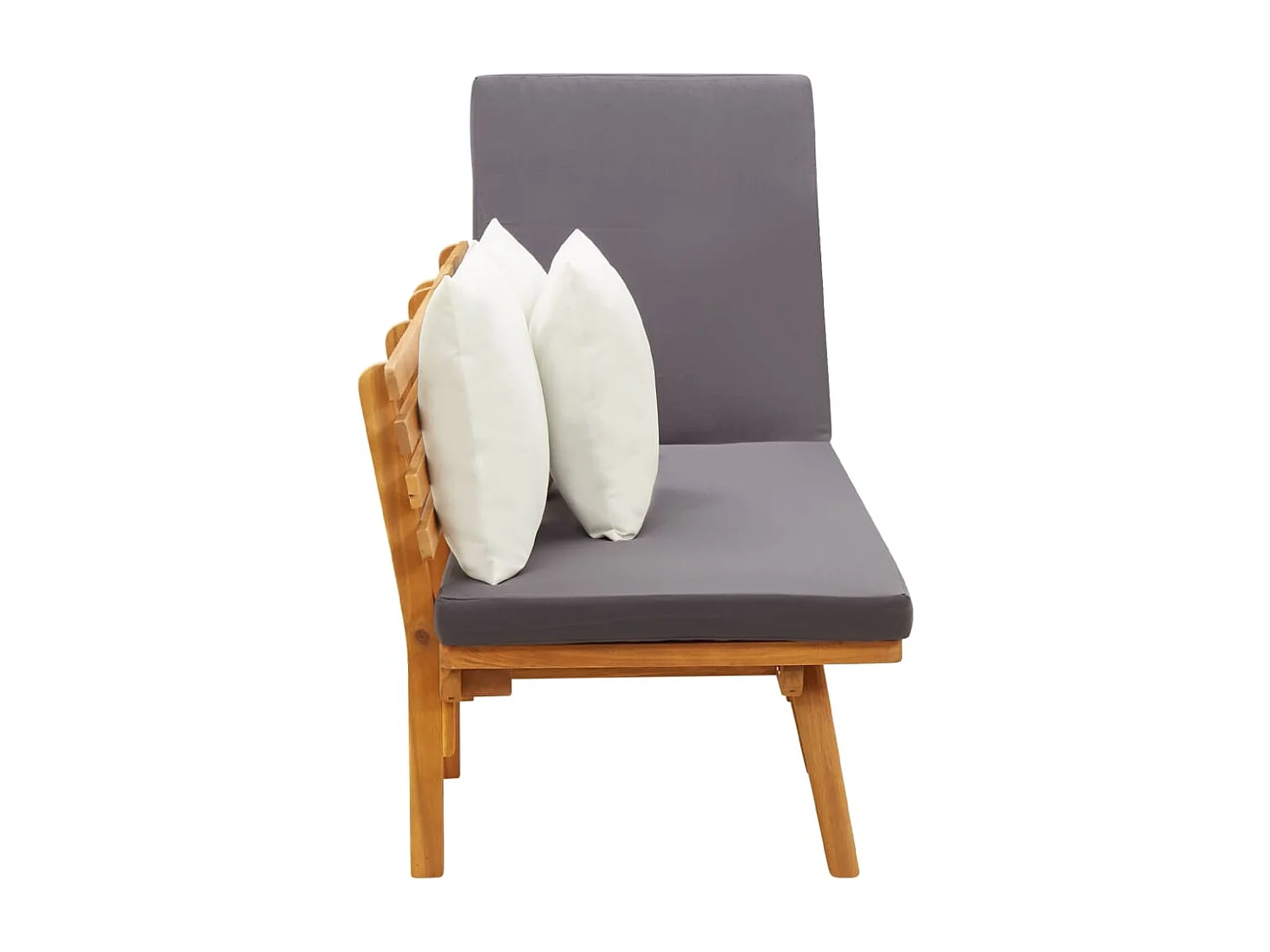 Lit de repos de jardin 200x65 cm Bois d'acacia solide