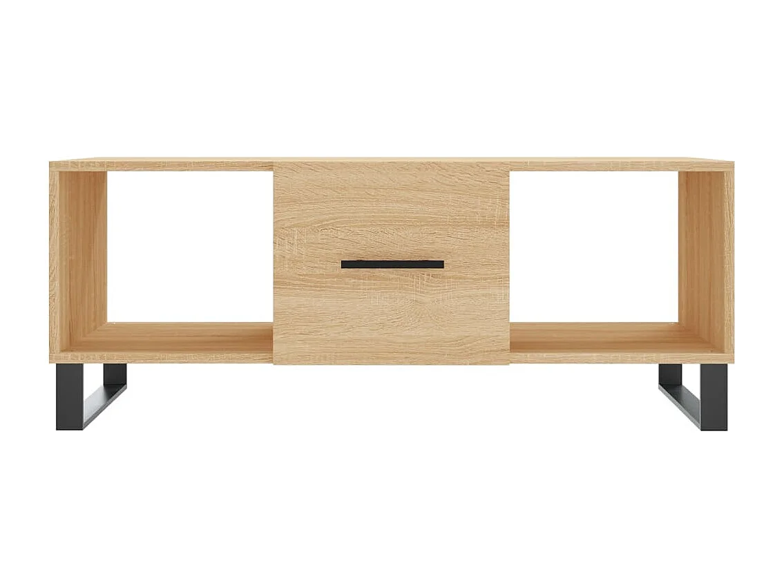 Mesa de centro 102x50x40 derivados de madeira carvalho sonoma