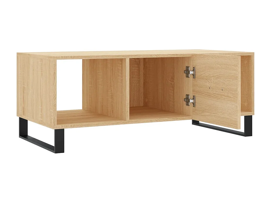 Mesa de centro 102x50x40 derivados de madeira carvalho sonoma