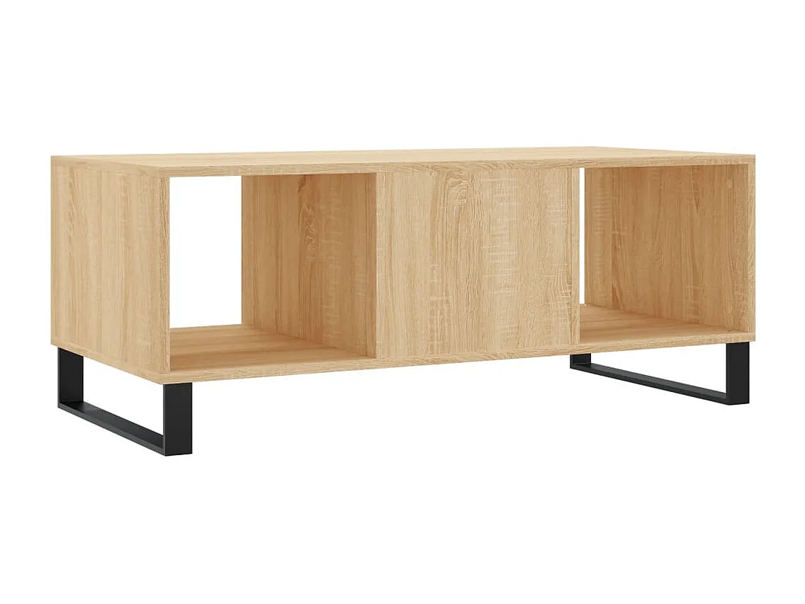 Mesa de centro 102x50x40 derivados de madeira carvalho sonoma