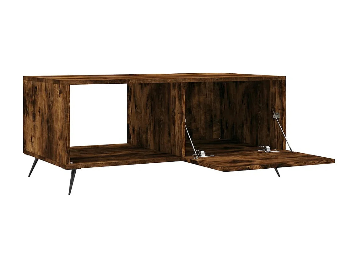 Mesa de centro 90x50x40 cm madeira processada carvalho fumado