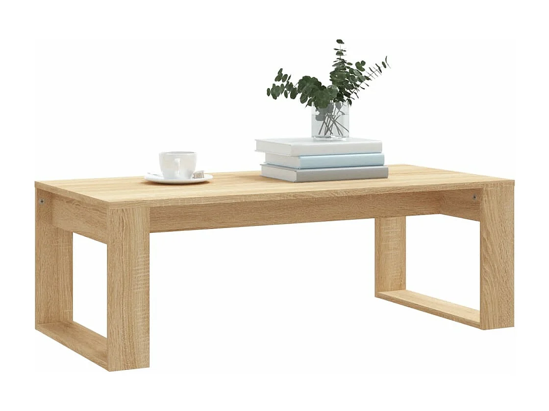 Tavolino da Salotto Rovere Sonoma 102x50x35cm Legno Multistrato
